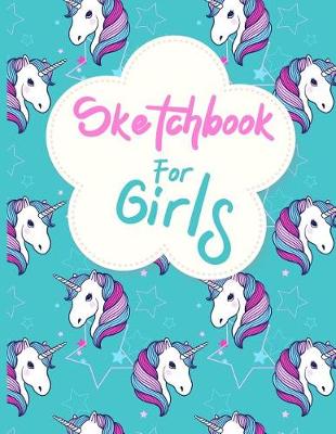 Book cover for Sketchbook for Girls