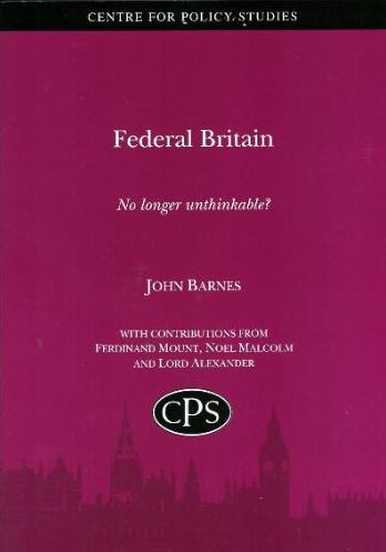 Book cover for Federal Britain