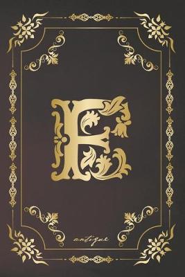 Book cover for F antique