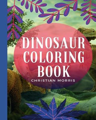 Book cover for Dinosaur Coloring Book