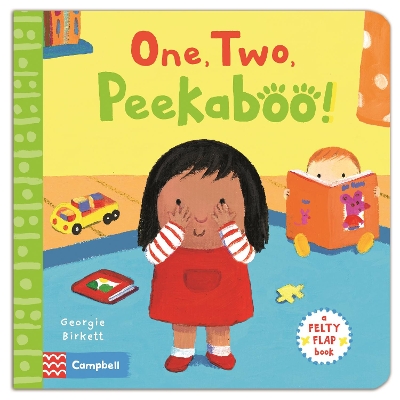 Book cover for One, Two, Peekaboo!