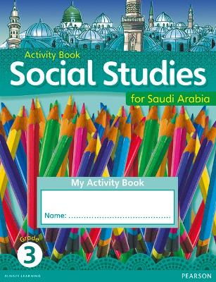 Cover of KSA Social Studies Activity Book - Grade 3