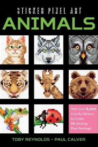 Cover of Sticker Pixel Art: Animals