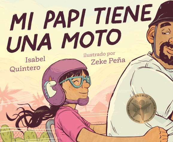 Book cover for Mi papi tiene una moto