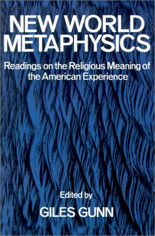 Book cover for New World Metaphysics