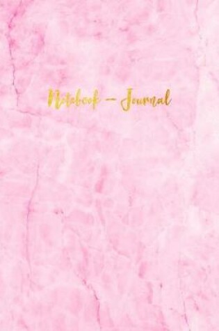 Cover of Notebook - Journal