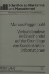 Book cover for Verbundanalyse Im Einzelhandel Auf Der Grundlage Von Kundenkarteninformationen