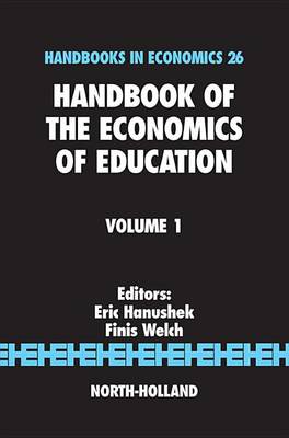 Cover of Handbook of the Economics of Education