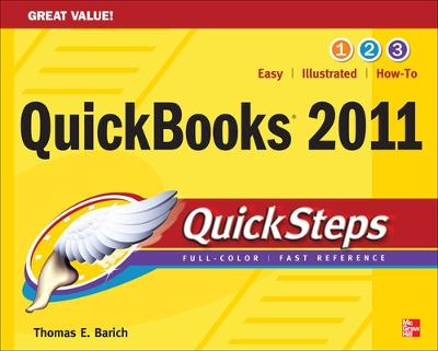 Book cover for QuickBooks 2011 QuickSteps