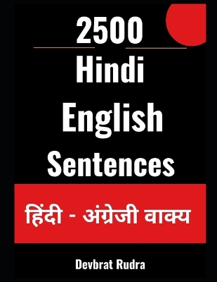 Cover of 2500 Hindi to English Translation Sentences Learn English Speaking Best For Beginners