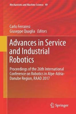 Book cover for Advances in Service and Industrial Robotics