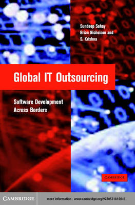 Book cover for Global IT Outsourcing