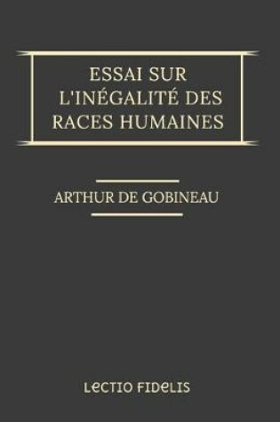 Cover of Essai sur l'inégalité des races humaines