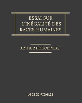 Book cover for Essai sur l'inégalité des races humaines