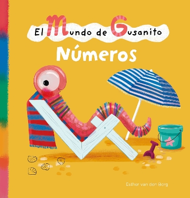 Book cover for El mundo de Gusanito. Números