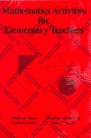 Cover of Mathematics Activities for Elementary Teachers