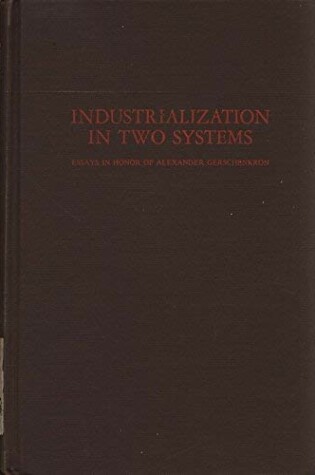 Cover of Industrialization in Two Systems