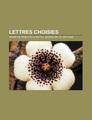 Book cover for Lettres Choisies