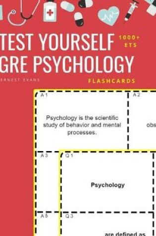 Cover of Test Yourself 1000+ ETS GRE Psychology Flashcards