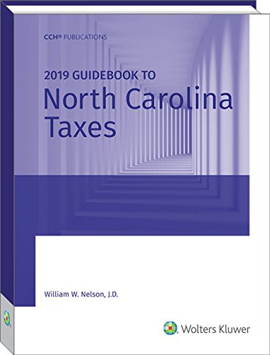 Book cover for North Carolina Taxes, Guidebook to (2019)