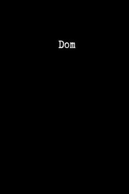 Book cover for Dom