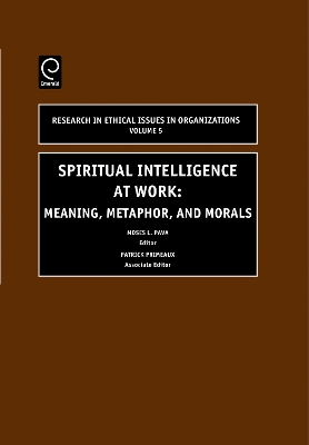 Cover of Spiritual Intelligence at Work