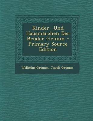 Book cover for Kinder- Und Hausmarchen Der Bruder Grimm