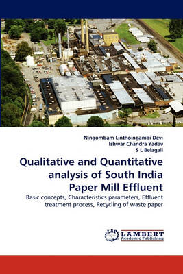 Book cover for Qualitative and Quantitative analysis of South India Paper Mill Effluent