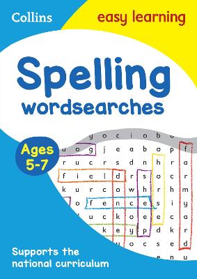 Cover of Spelling Word Searches Ages 5-7