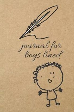 Cover of Journal for Boys Lined