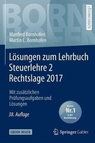 Cover of Loesungen Zum Lehrbuch Steuerlehre 2 Rechtslage 2017