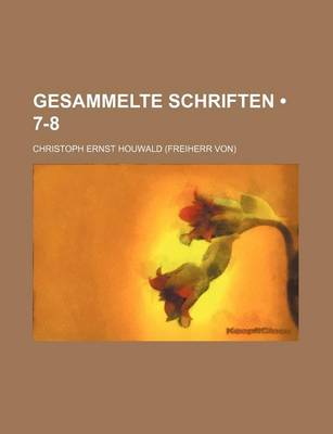 Book cover for Gesammelte Schriften (7-8)