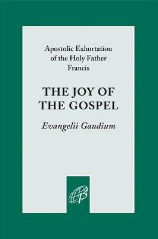 Cover of Joy of the Gospel