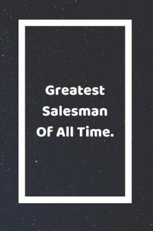 Cover of Greatest Salesman Of All Time