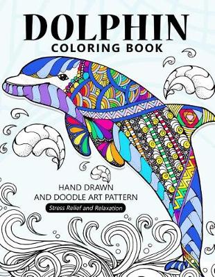 Book cover for Dolphin Coloring Book