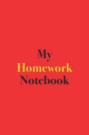 Cover of My Homework Notebook