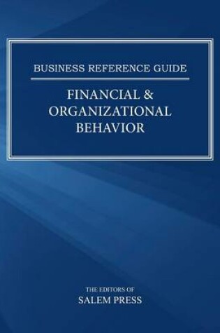 Cover of Financial & Organizational Behavior