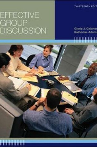 Cover of Effective Group Discussion: Theory and Practice