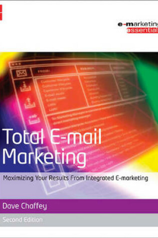 Cover of Total E-mail Marketing