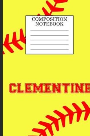 Cover of Clementine Composition Notebook