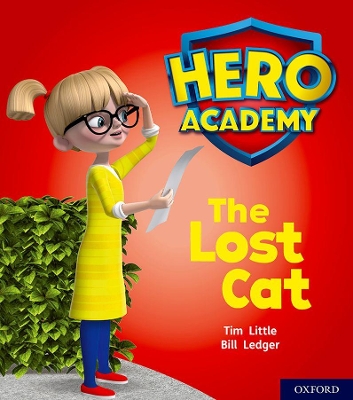 Book cover for Hero Academy: Oxford Level 1, Lilac Book Band: The Lost Cat