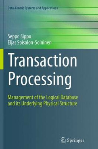 Cover of Transaction Processing