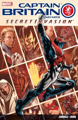 Book cover for Captain Britain and MI13