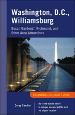 Book cover for Washington, D.C., Willliamsburg