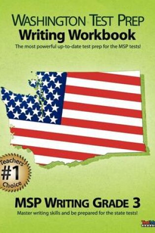 Cover of Washington Test Prep Writing Workbook Msp Writing Grade 3