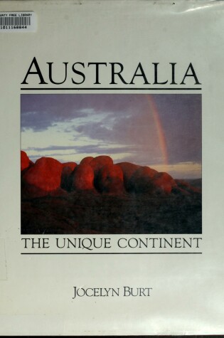 Cover of Australia: the Unique Continent