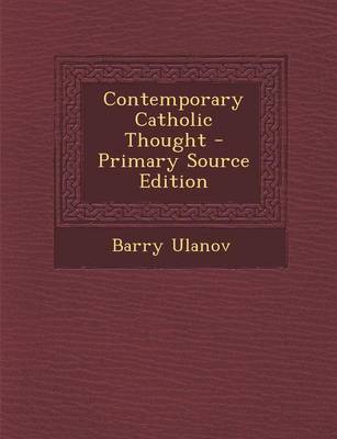 Book cover for Contemporary Catholic Thought