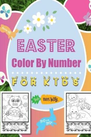 Cover of Easter Color By Number For Kids