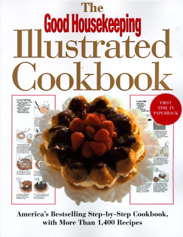 Book cover for "Good Housekeeping" Illustrated Cookbook