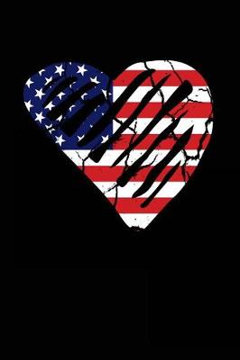 Book cover for Heart USA Flag